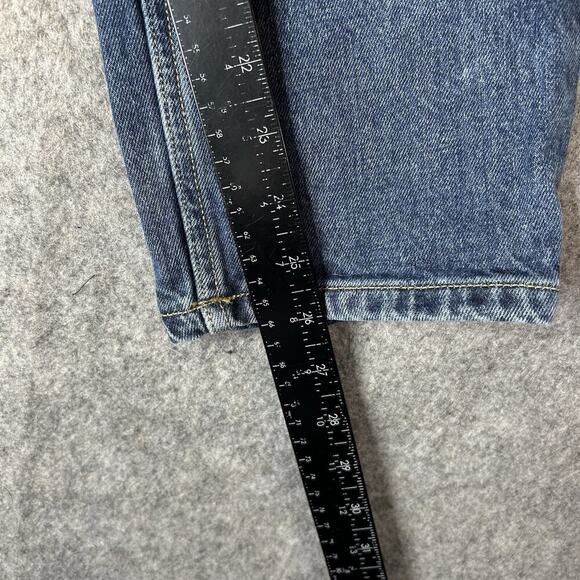 Everlane The Original Cheeky Jeans Womens 28 Crop Medium Wash Organic Cotton - Picture 8 of 11